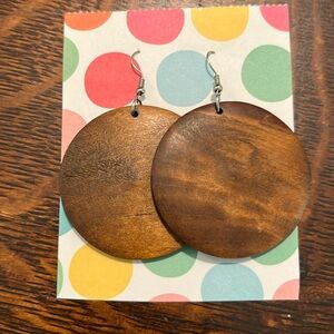 Wooden BOHO earrings